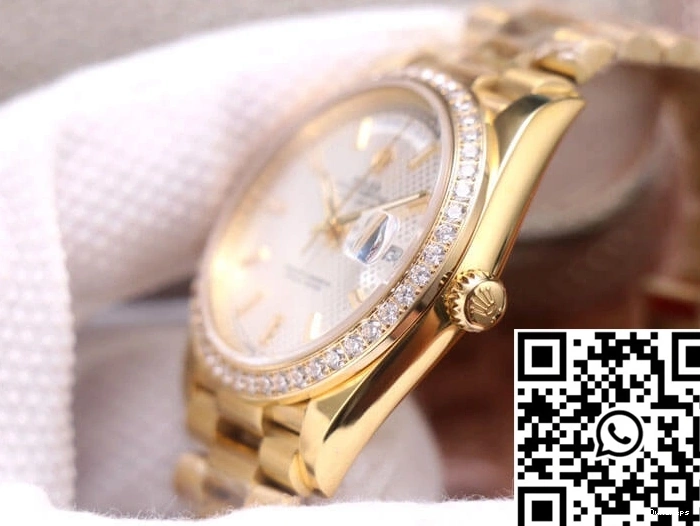 EW Day-Date Factory M228348RBR-0005 Rolex Dial Silver 0128